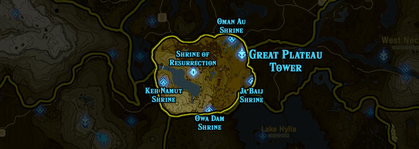 Great Plateau Tower region