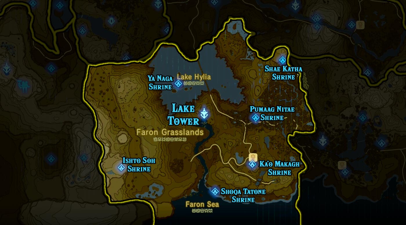 Lake Tower region